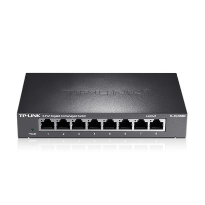 TP-Link TL-SG1008D 高性能8口全千兆交換機(jī)助力網(wǎng)絡(luò)監(jiān)控與工程